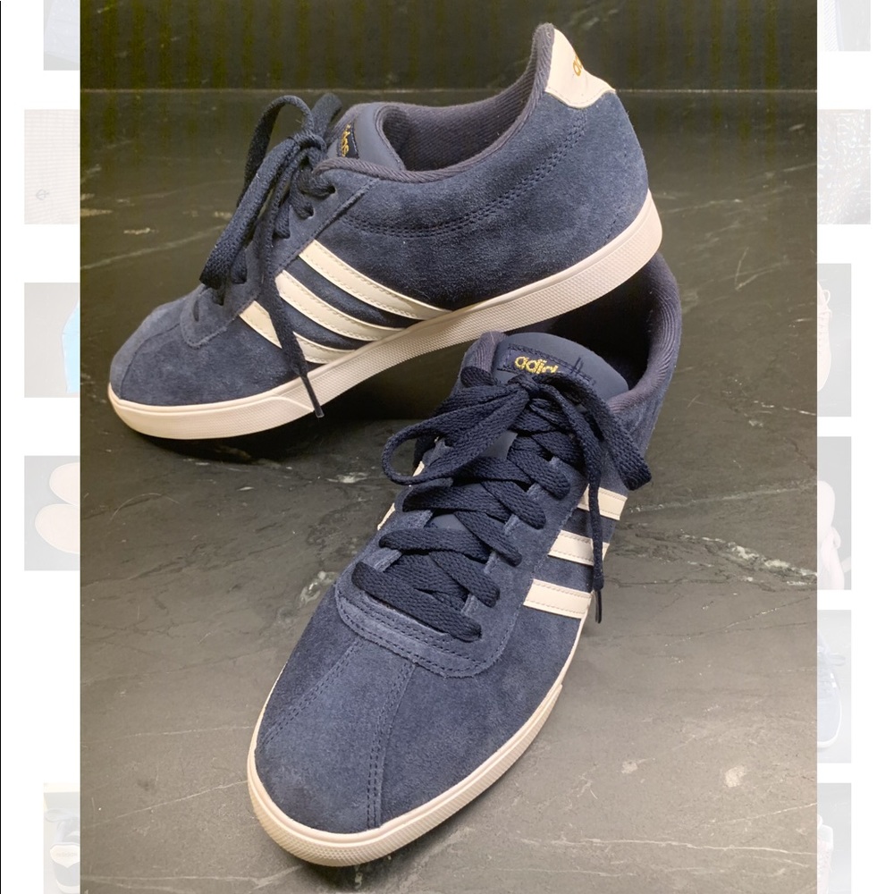 ADIDAS women’s courtset navy sneaker size 9.5